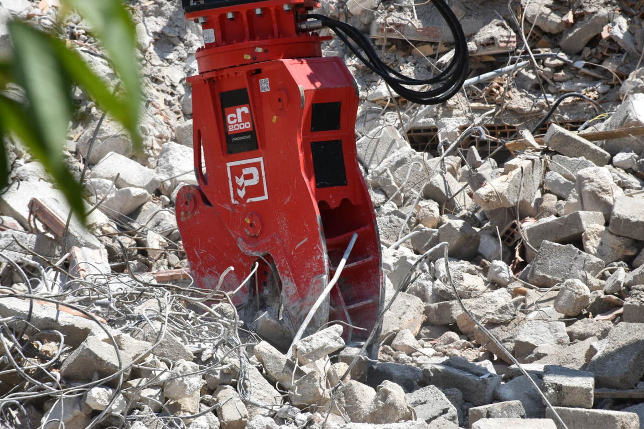 Osprzęt do wyburzeń i recyklingu